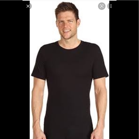 SPANX Shirts Spanx Compression Sculpt Stretch Cotton Crew Neck